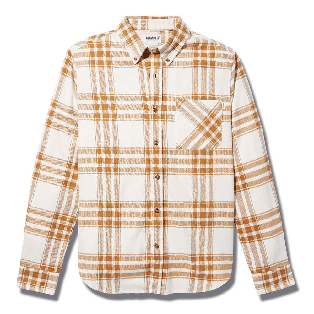 Camasi Timberland Barbati Maro/Albi - Back River Heavy Flannel - Romania - MZRIBF430